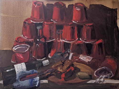 The Picnic painting